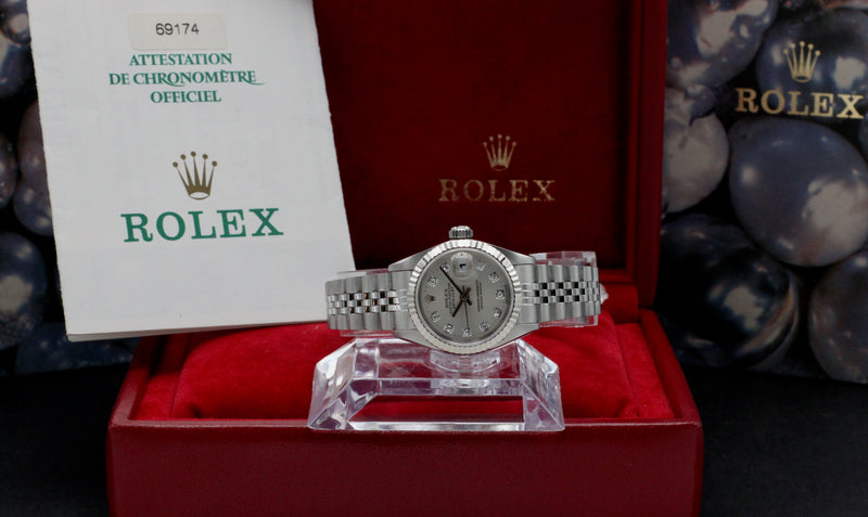 Rolex Oyster Perpetual Lady Datejust 69174G - 1997 - Rolex horloge - Rolex kopen - Rolex dames horloge - Trophies Watches