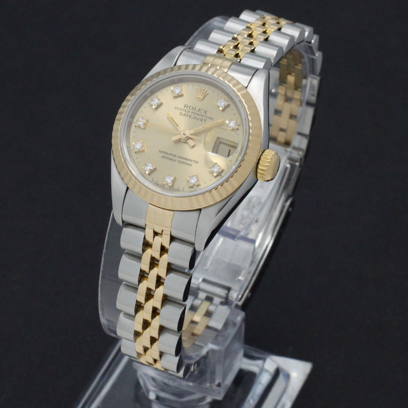 Rolex Lady-Datejust 69173G - 1994 - Rolex horloge - Rolex kopen - Rolex dames horloge - Trophies Watches