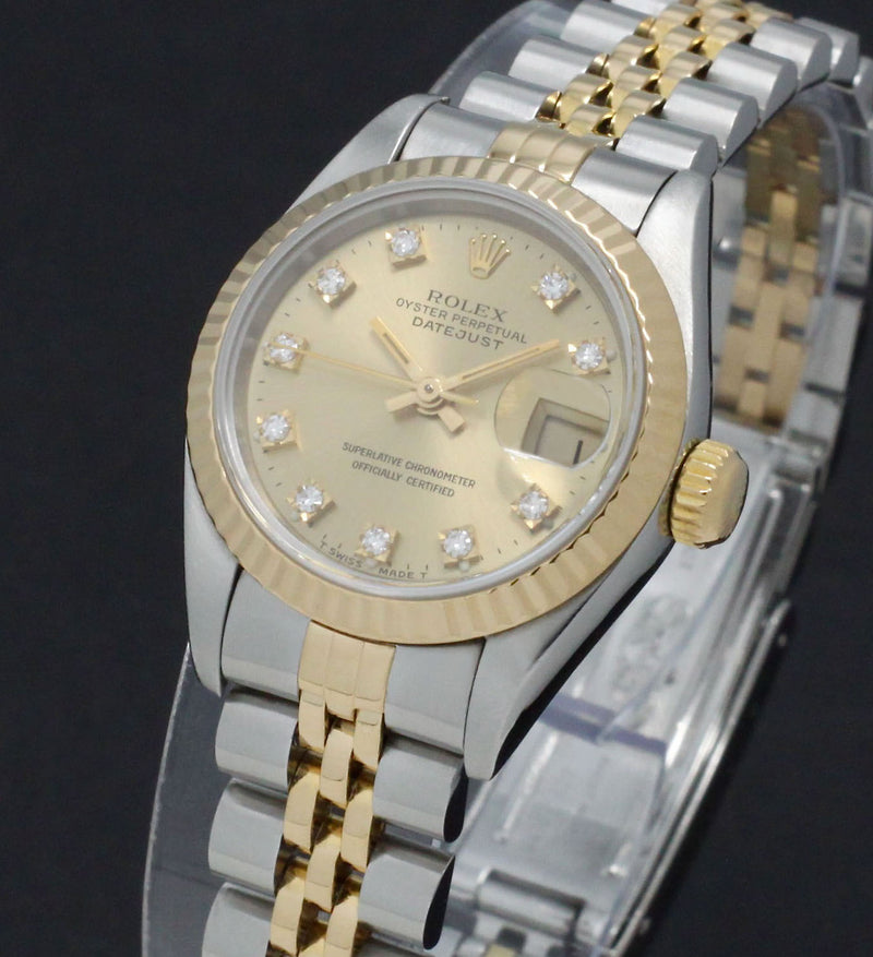 Rolex Lady-Datejust 69173G - 1994 - Rolex horloge - Rolex kopen - Rolex dames horloge - Trophies Watches