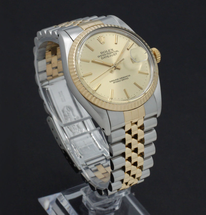 Rolex Datejust 16013 - 1985 - Rolex horloge - Rolex kopen - Rolex heren horloge - Trophies Watches