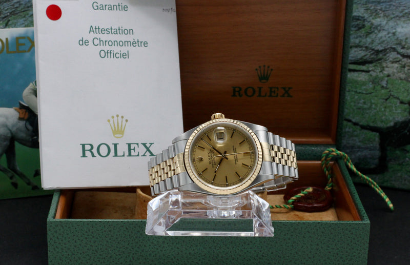 Rolex Datejust 16233 - 2002 - Rolex horloge - Rolex kopen - Rolex heren horloge - Trophies Watches