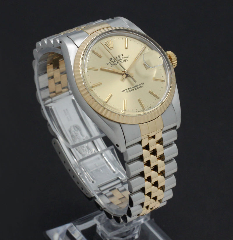 Rolex Datejust 16013 - 1985 - Rolex horloge - Rolex kopen - Rolex heren horloge - Trophies Watches