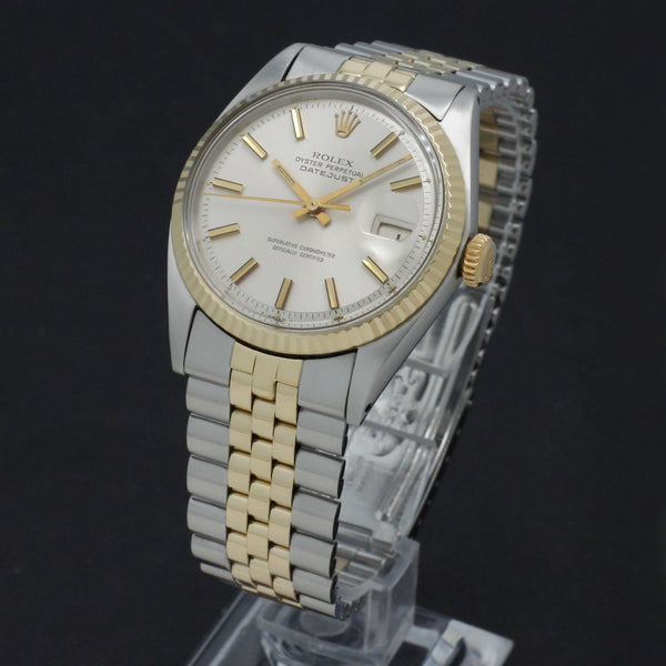 Rolex Datejust 1601 - 1972 - goud/staal - two/tone - Rolex horloge - Rolex kopen - Rolex heren horloge - Trophies Watches