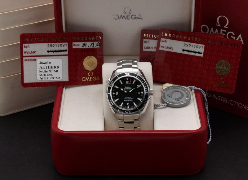 Omega Seamaster Planet Ocean 2901.50.91 - 2007 - Omega horloge - Omega kopen - Omega heren horloge - Trophies Watches