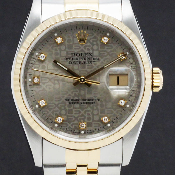 Rolex Datejust 16233G - 1993 - Rolex horloge - Rolex kopen - Rolex heren horloge - Trophies Watches