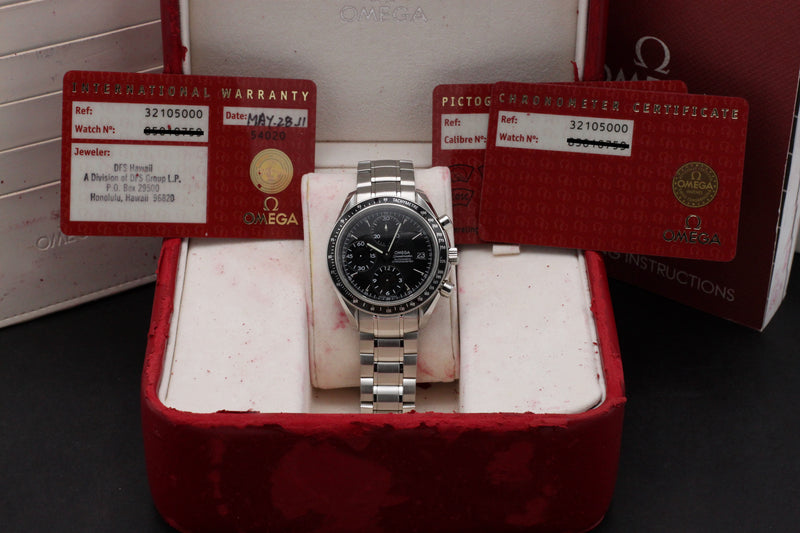 Omega Speedmaster 3210.50 - 2011 - Omega horloge - Omega kopen - Omega heren horloges - Trophies Watches