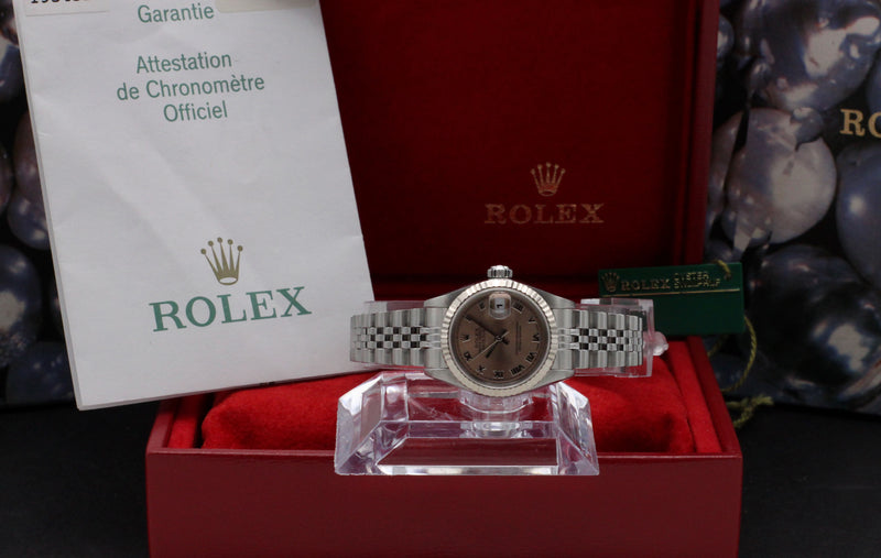 Rolex Oyster Perpetual Lady Datejust 79174 - 2002 - Rolex horloge - Rolex kopen - Rolex dames horloge - Trophies Watches