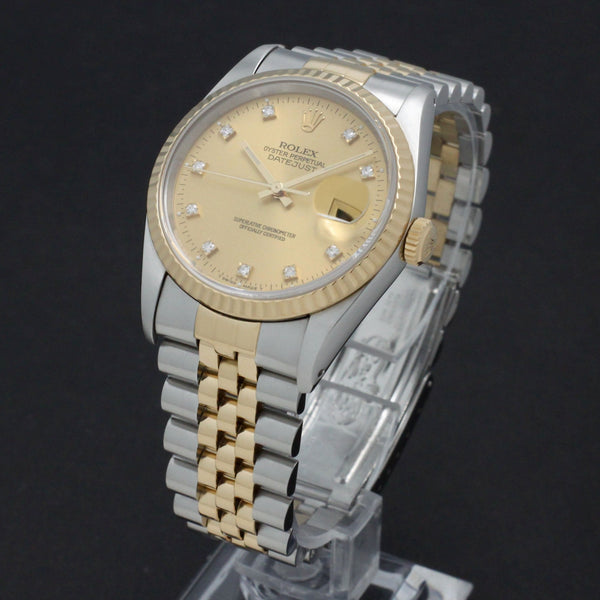 Rolex Datejust 16233G - 1994 - Rolex horloge - Rolex kopen - Rolex heren horloge - Trophies Watches