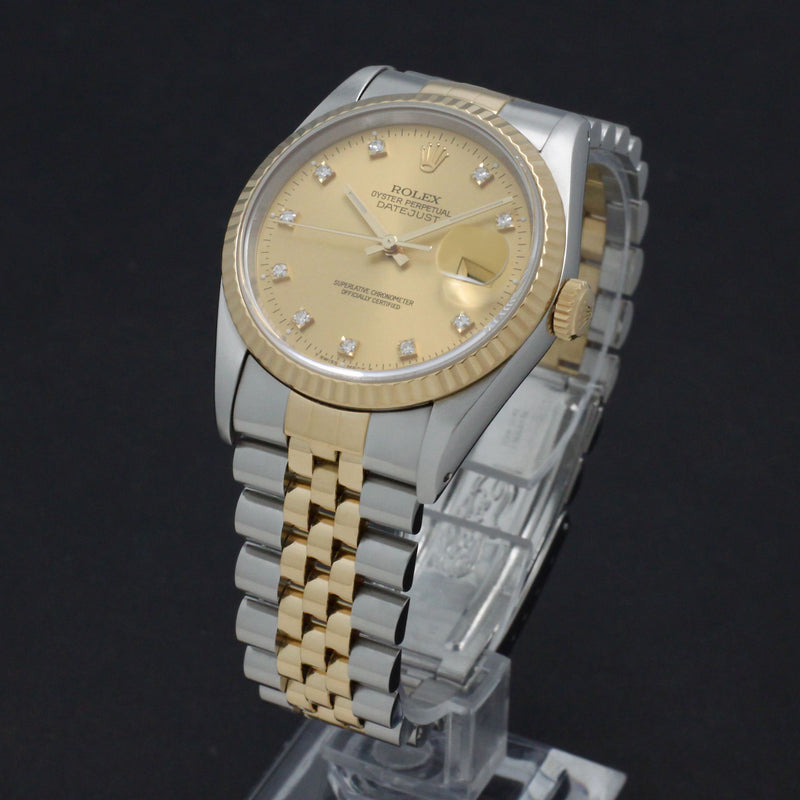 Rolex Datejust 16233G - 1994 - Rolex horloge - Rolex kopen - Rolex heren horloge - Trophies Watches