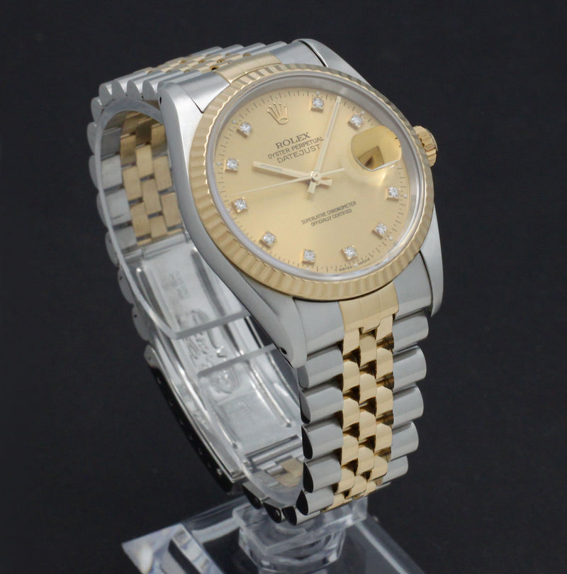 Rolex Datejust 16233G - 1994 - Rolex horloge - Rolex kopen - Rolex heren horloge - Trophies Watches