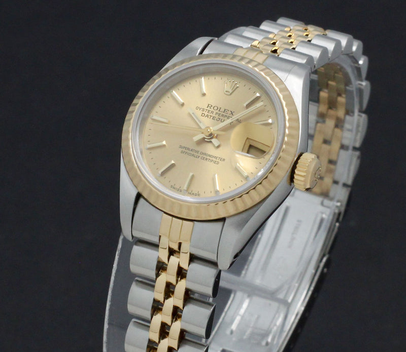 Rolex Lady-Datejust 69173 - 1987 - Rolex horloge - Rolex kopen - Rolex dames horloge - Trophies Watches