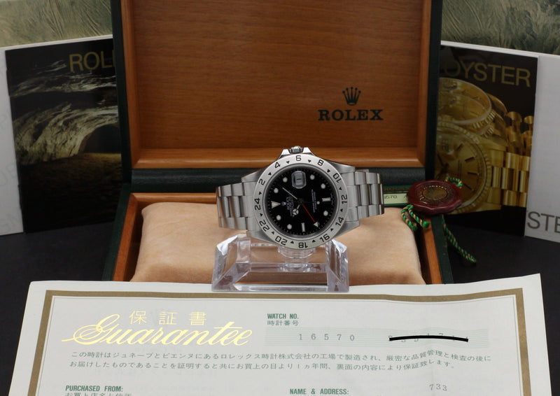 Rolex Explorer 16570 - 1994 - Rolex horloge - Rolex kopen - Rolex heren horloge - Trophies Watches