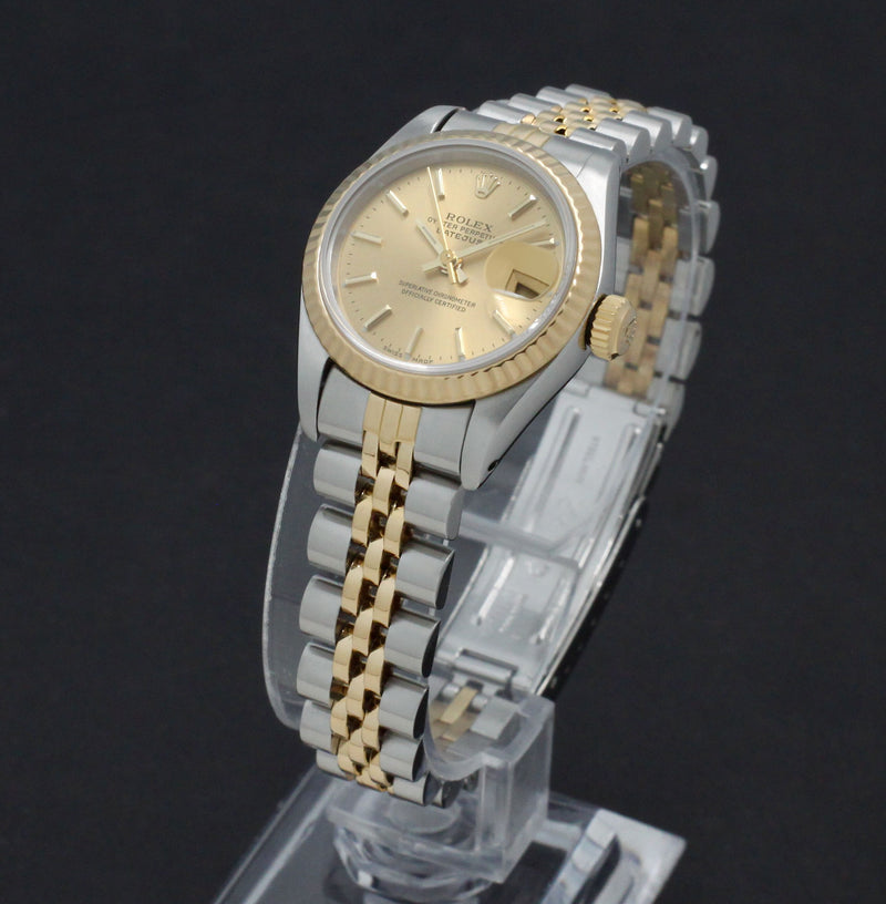 Rolex Lady-Datejust 69173 - 1987 - Rolex horloge - Rolex kopen - Rolex dames horloge - Trophies Watches