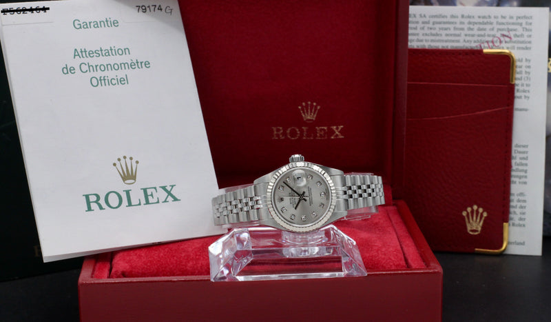 Rolex Oyster Perpetual Lady Datejust 79174G - 2004 - Rolex horloge - Rolex kopen - Rolex dames horloge - Trophies Watche