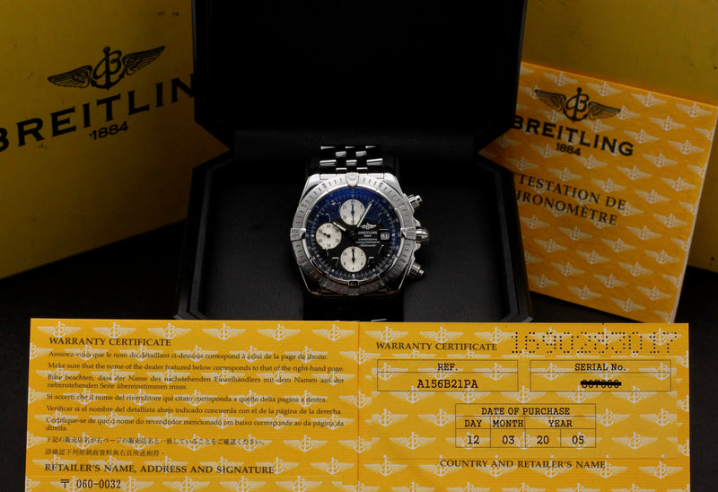 Breitling Chronomat A13356 - 2005 - Breitling horloge - Breitling kopen - Breitling heren horloge - Trophies Watches