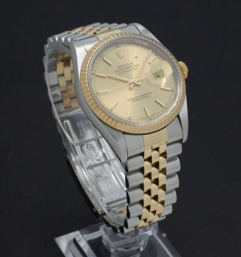 Rolex Datejust 16233 - 2001 - Rolex horloge - Rolex kopen - Rolex heren horloge - Trophies Watches