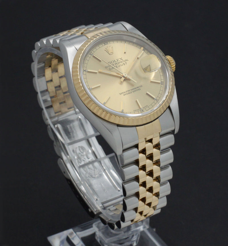 Rolex Datejust 16233 - 2001 - Rolex horloge - Rolex kopen - Rolex heren horloge - Trophies Watches