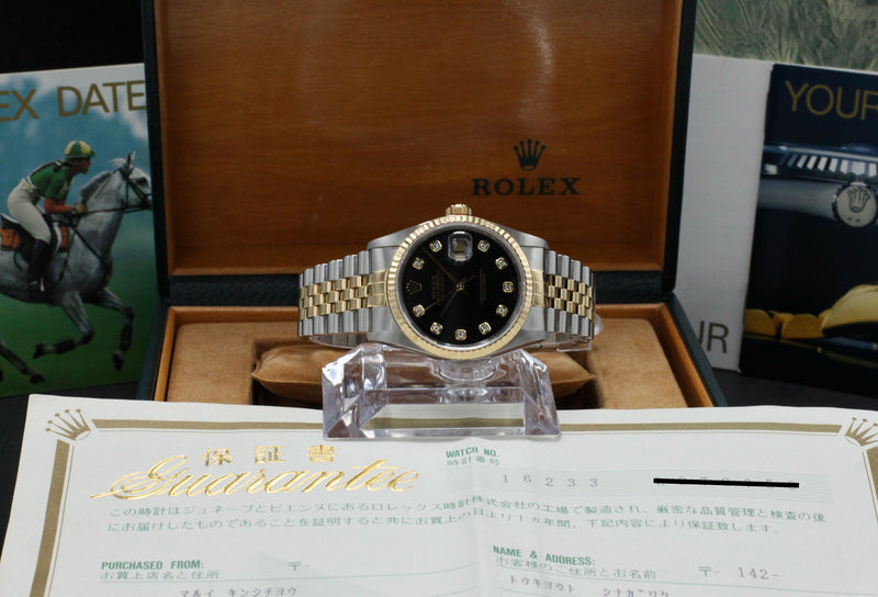 Rolex Datejust 16233G - 1989 - Rolex horloge - Rolex kopen - Rolex heren horloge - Trophies Watches