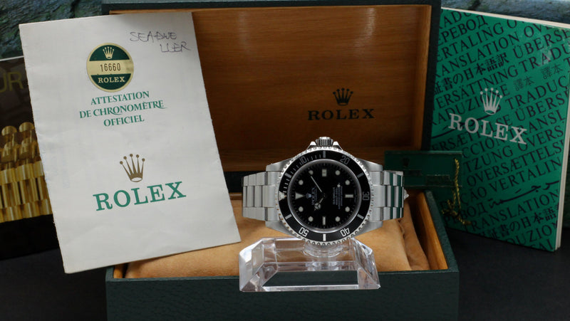 Rolex Sea-Dweller 16660 - 1986 - Rolex horloge - Rolex kopen - Rolex heren horloge - Trophies Watches