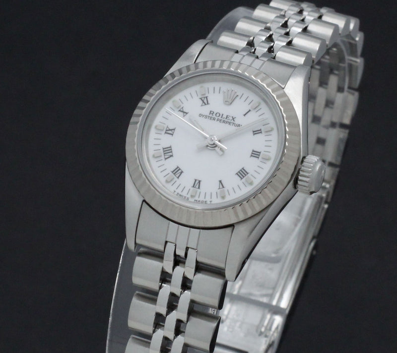 Rolex Oyster Perpetual 67194 - 1989 - Rolex horloge - Rolex kopen - Rolex dames horloge - Trophies Watches