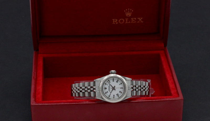Rolex Oyster Perpetual 67194 - 1989 - Rolex horloge - Rolex kopen - Rolex dames horloge - Trophies Watches