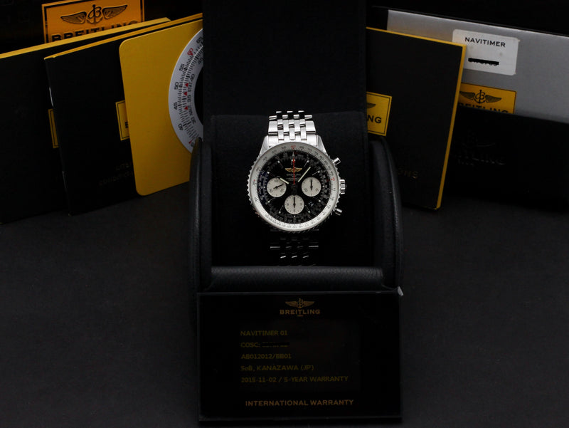 Breitling Navitimer 01 AB0120 - 2015 - Breitling horloge - Breitling kopen - Breitling heren horloge - Trophies Watches