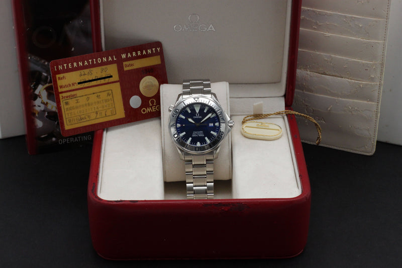 Omega Seamaster Diver 300 M 2265.80.00 - 2005 - Omega horloge - Omega kopen - Omega heren horloge - Trophies Watches