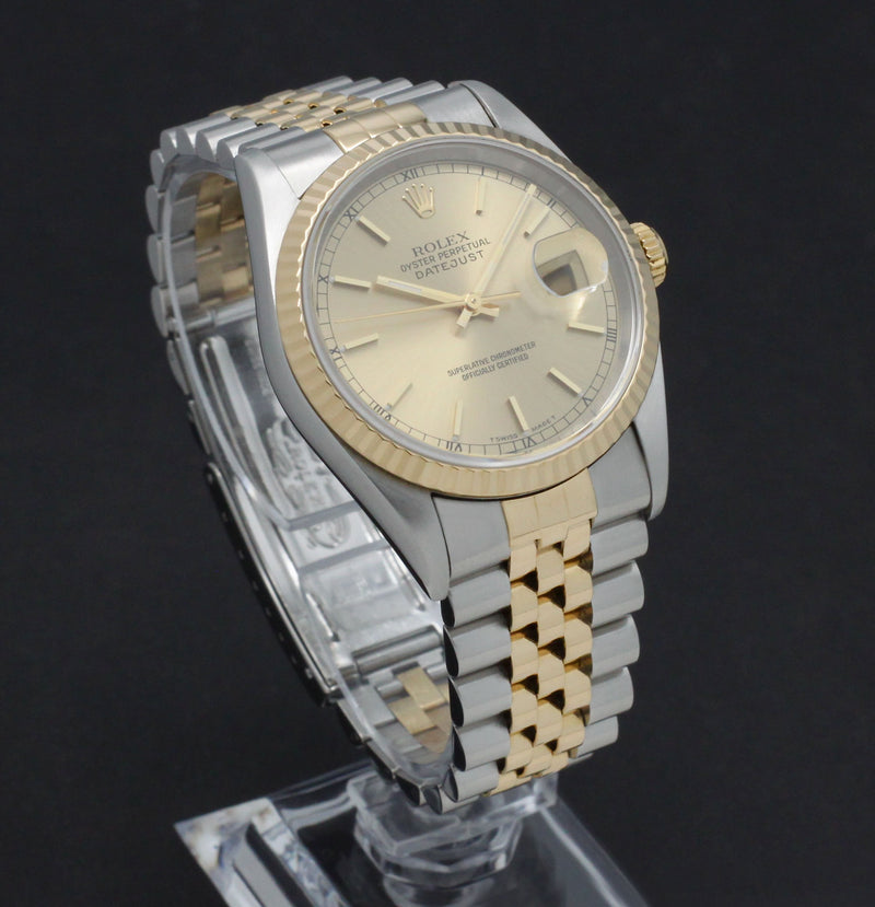 Rolex Datejust 16233 - 1991 - Rolex horloge - Rolex kopen - Rolex heren horloge - Trophies Watches