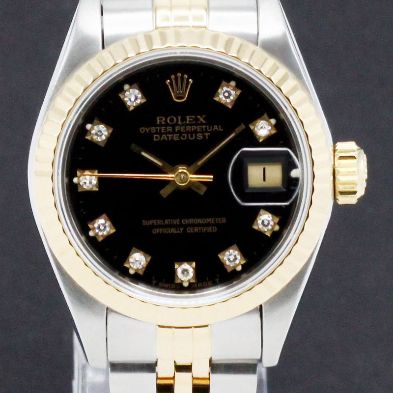 Rolex Lady-Datejust 69173G - 1992 - Rolex horloge - Rolex kopen - Rolex dames horloge - Trophies Watches