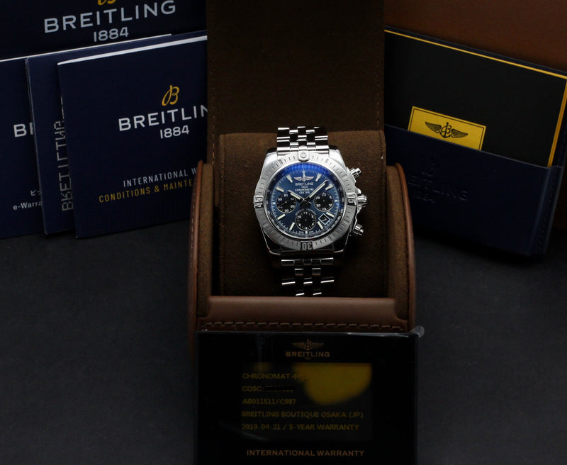 Breitling Chronomat AB0115 - Breitling horloge - Breitling kopen - Breitling heren horloge - Trophies Watches