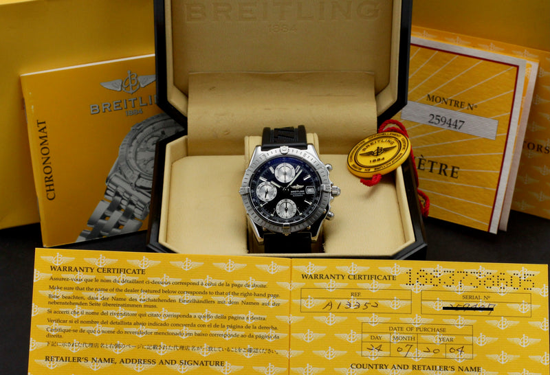 Breitling Chronomat A13352 - 2004 - Breitling horloge - Breitling kopen - Breitling heren horloge - Trophies Watches