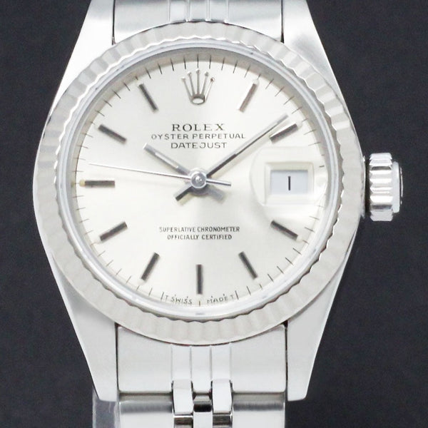 Rolex Oyster Perpetual Lady Datejust 69174 - 1989 - Rolex horloge - Rolex kopen - Rolex dames horloge - Trophies Watches