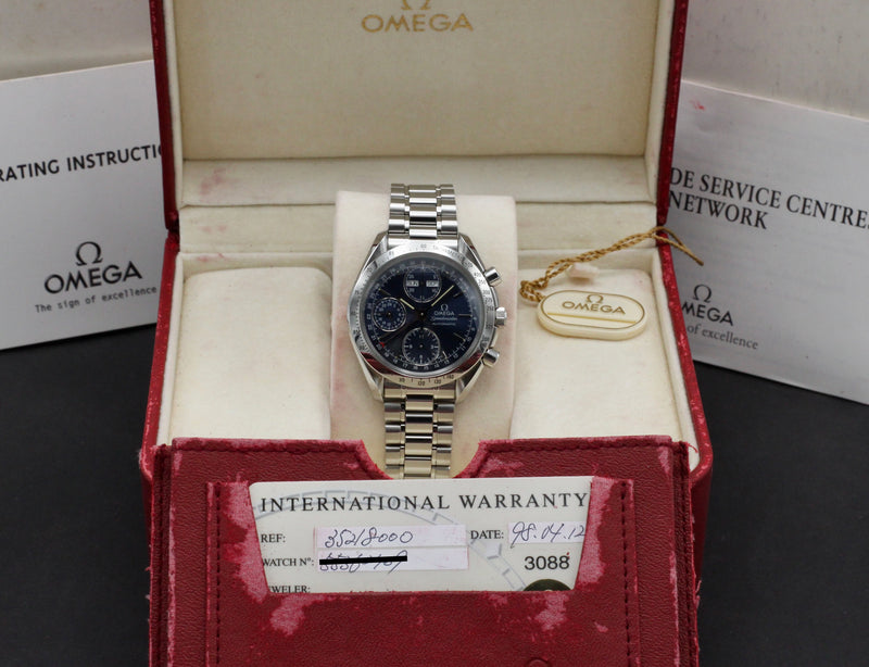 Omega Speedmaster Day Date 3521.80.00 - 1998 - Omega horloge - Omega kopen - Omega heren horloge - Trophies Watches