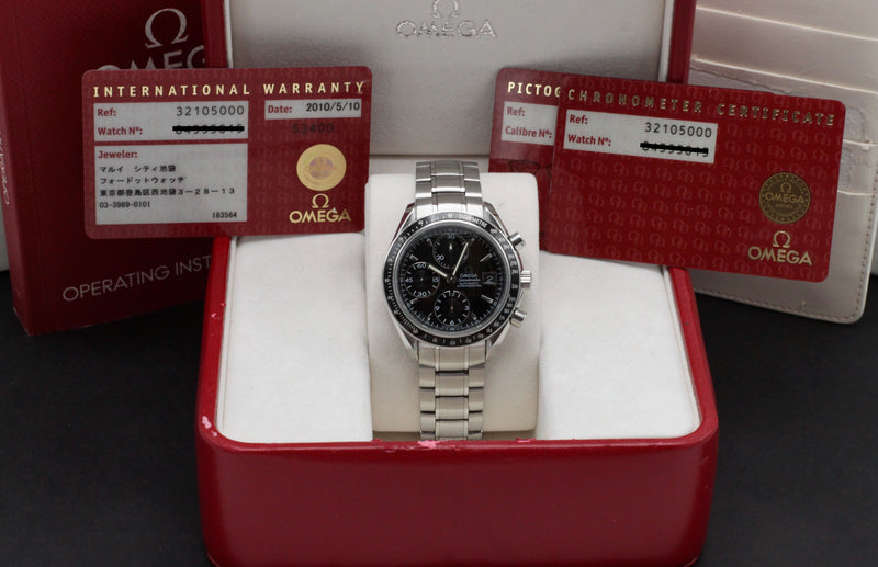 Omega Speedmaster 3210.50 - 2010 - Omega horloge - Omega kopen - Omega heren horloges - Trophies Watches