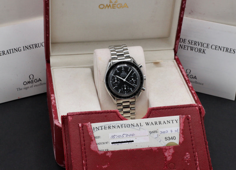 Omega Speedmaster Reduced 3510.50.00 - 2002 - Omega horloge - Omega kopen - Omega heren horloge - Trophies Watches