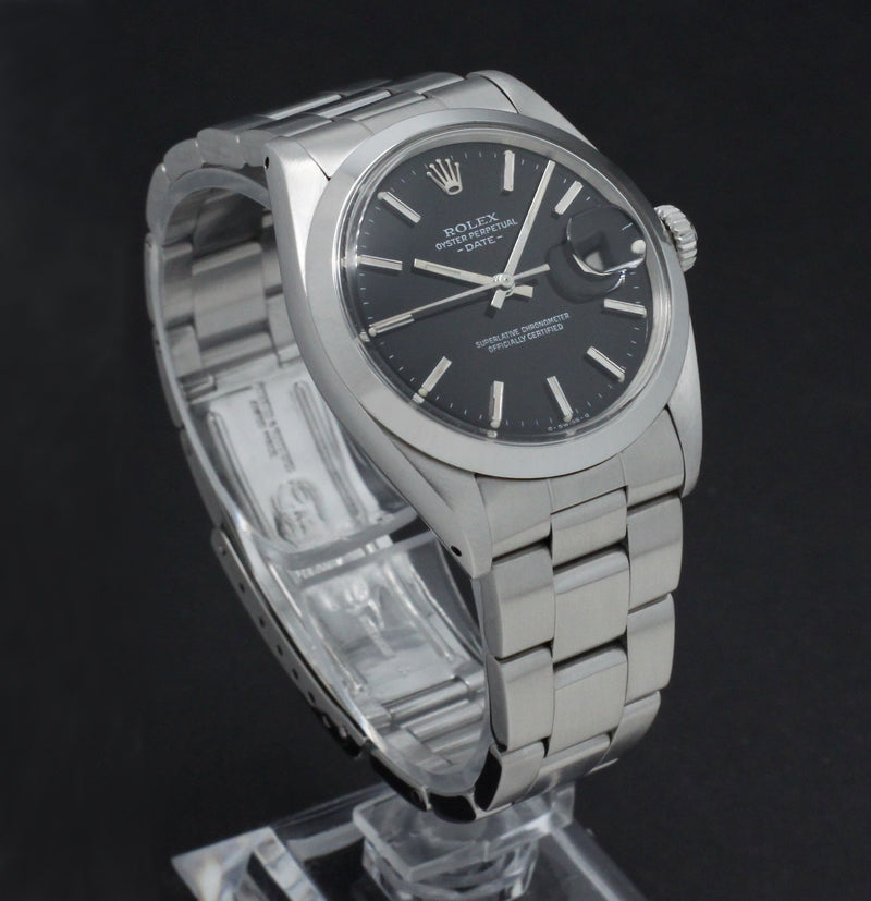 Rolex Oyster Perpetual Date 1500 - 1966 - Sigma Dial - Rolex horloge - Rolex kopen - Rolex heren horloge - Trophies Watches