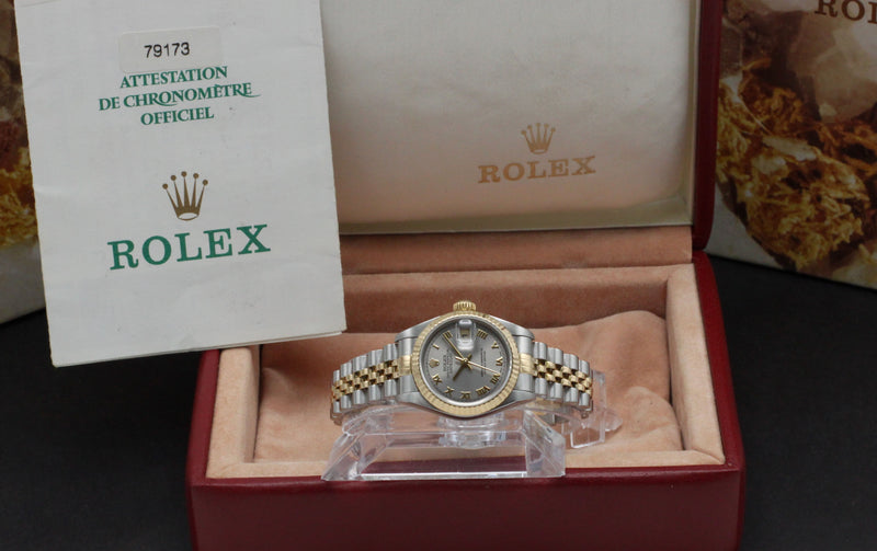 Rolex Lady-Datejust 79173 - 2001 - Rolex horloge - Rolex kopen - Rolex dames horloge - Trophies Watches