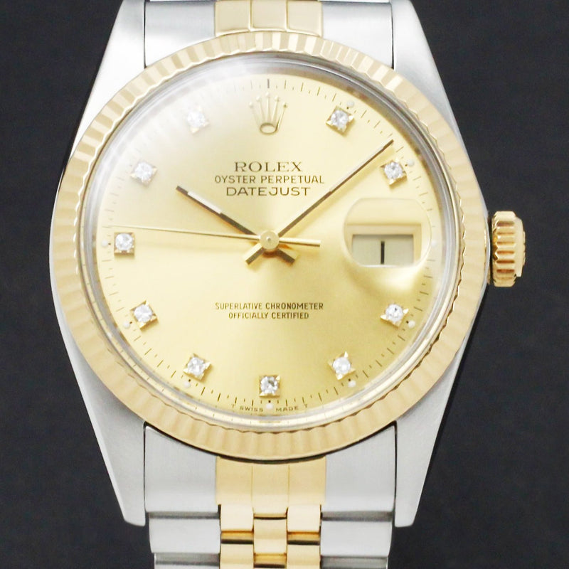 Rolex Datejust 16013G - 1988 - Rolex horloge - Rolex kopen - Rolex heren horloge - Trophies Watches