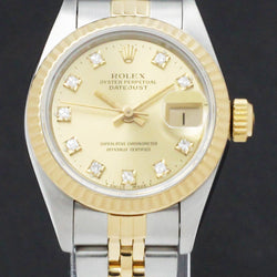 Rolex Lady-Datejust 69173G - 1991 - Rolex horloge - Rolex kopen - Rolex dames horloge - Trophies Watches