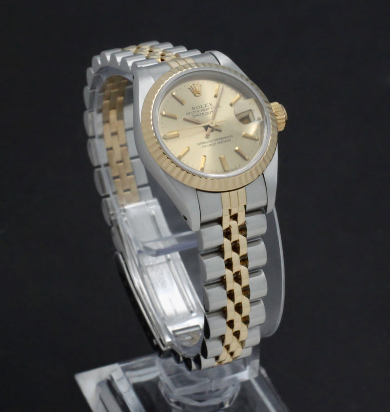 Rolex Lady-Datejust 69173 - 1986 - Rolex horloge - Rolex kopen - Rolex dames horloge - Trophies Watches