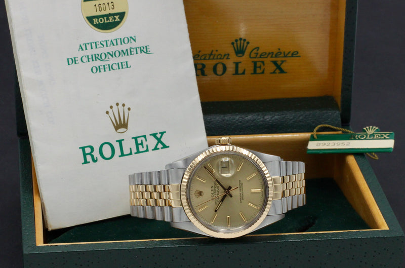 Rolex Datejust 16013 - 1985 - Rolex horloge - Rolex kopen - Rolex heren horloge - Trophies Watches