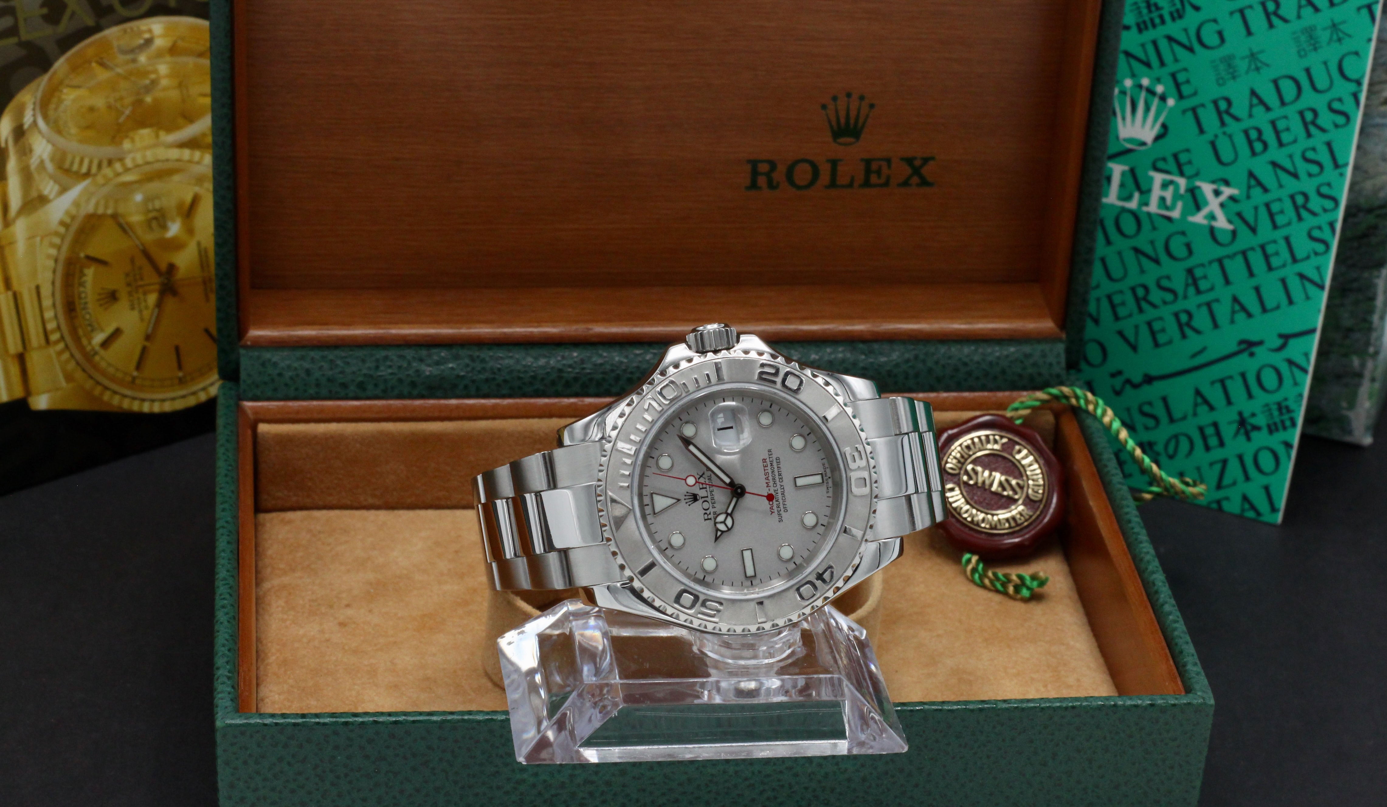 Rolex Yacht-Master 16622 - 1999 - Rolex horloge - Rolex kopen - Rolex heren horloge - Trophies Watches