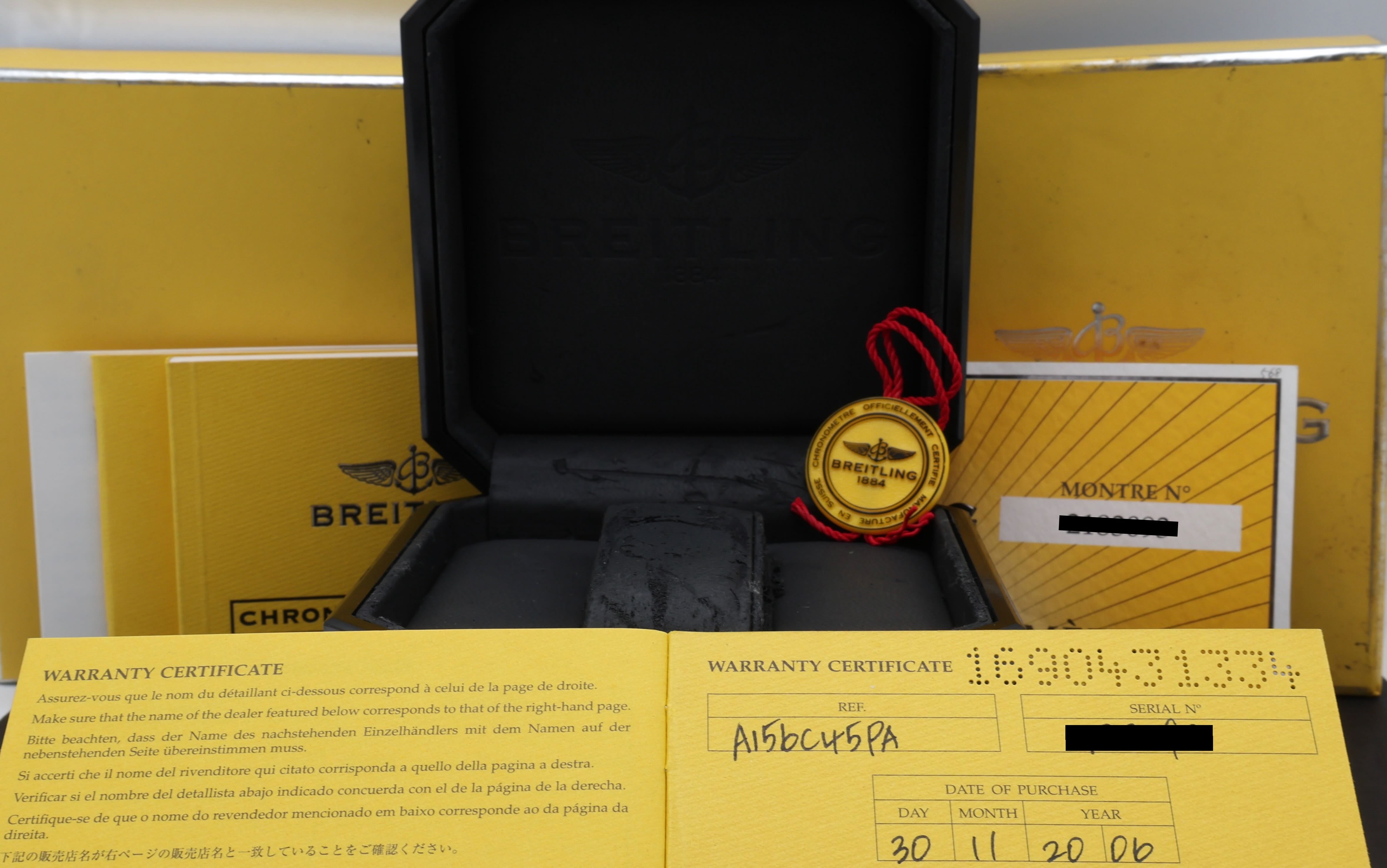 Breitling Chronomat A13356 - 2006 - Breitling horloge - Breitling kopen - Breitling heren horloge - Trophies Watches