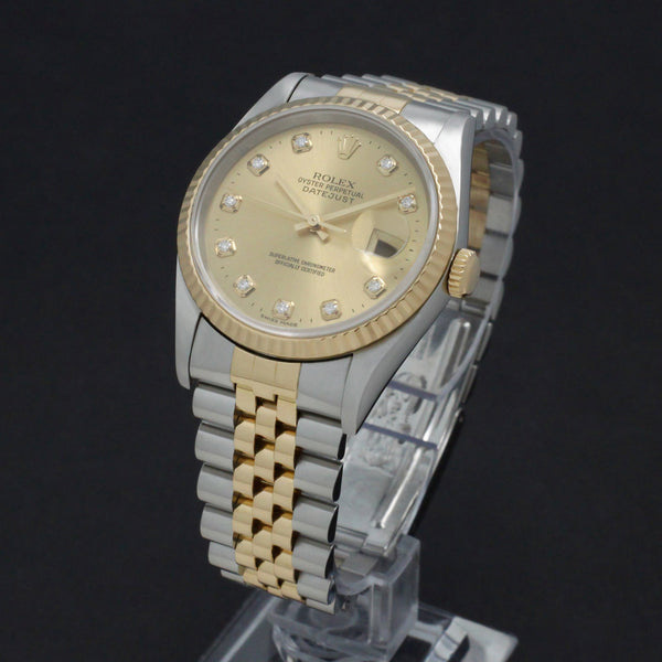 Rolex Datejust 16233G - 2000 - Rolex horloge - Rolex kopen - Rolex heren horloge - Trophies Watches