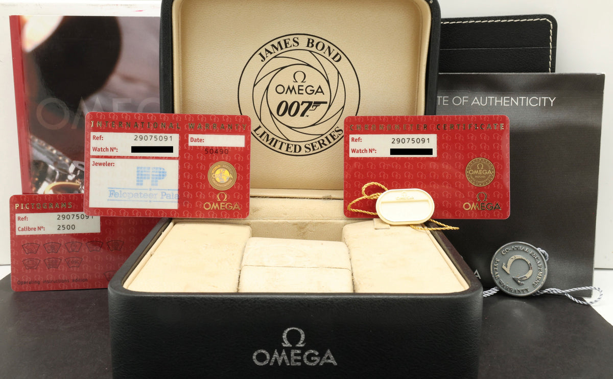 Omega Seamaster Planet Ocean 2907.50.91 - 2007 - Omega horloge - Omega kopen - Omega heren horloge - Trophies Watches