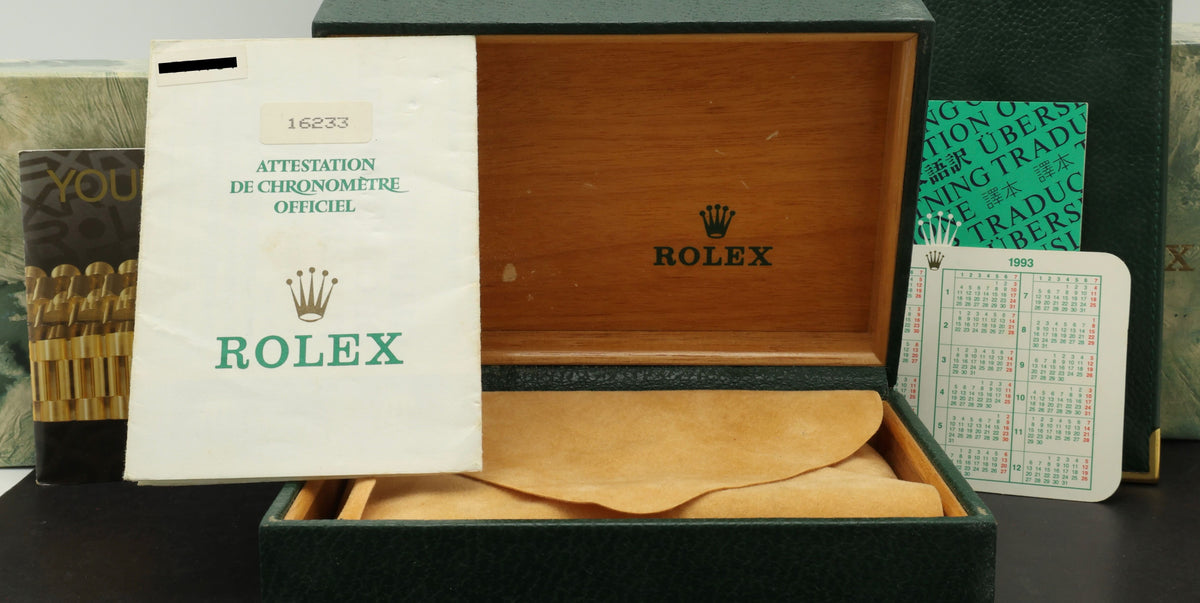 Rolex Datejust 16233 - 1993 - Rolex horloge - Rolex kopen - Rolex heren horloge - Trophies Watches