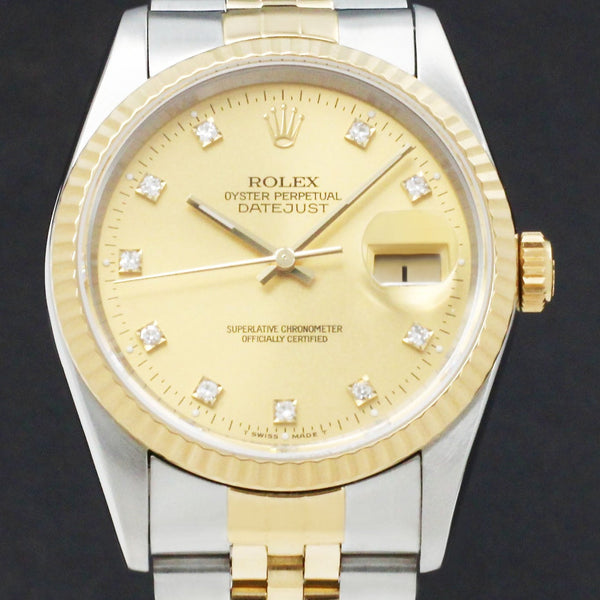 Rolex Datejust 16233G - 1994 - Rolex horloge - Rolex kopen - Rolex heren horloge - Trophies Watches