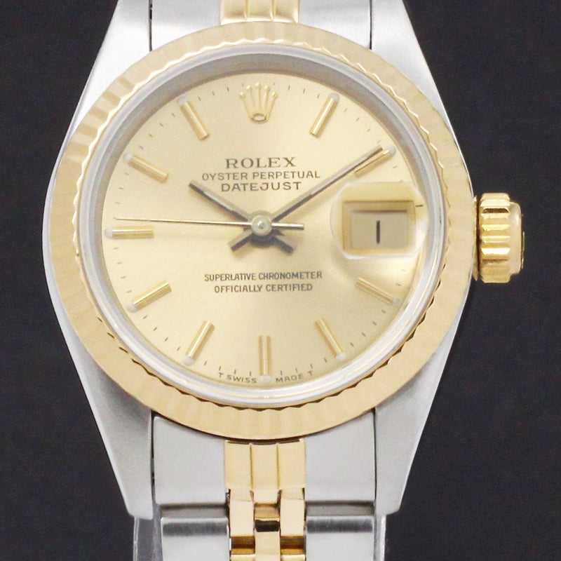 Rolex Lady-Datejust 69173 - 1988 - Rolex horloge - Rolex kopen - Rolex dames horloge - Trophies Watches