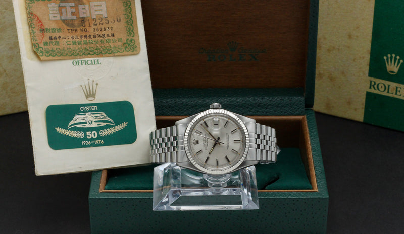 Rolex Datejust 1601 - 1977 - Rolex horloge - Rolex kopen - Rolex heren horloge - Trophies Watches