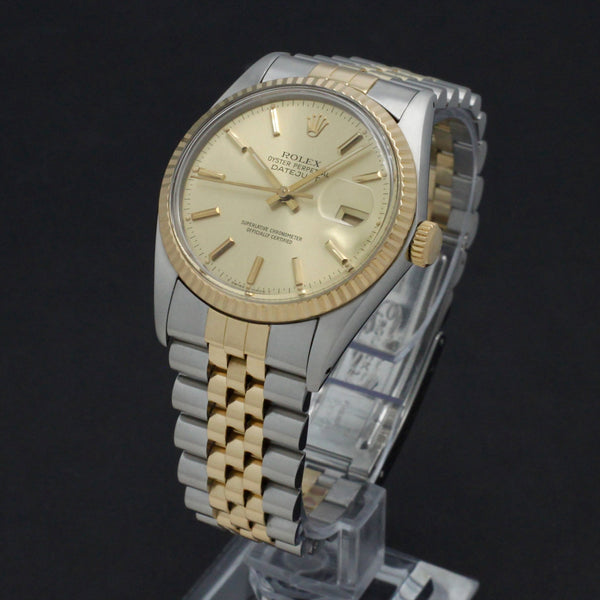 Rolex Datejust 16013 - 1986 - Rolex horloge - Rolex kopen - Rolex heren horloge - Trophies Watches